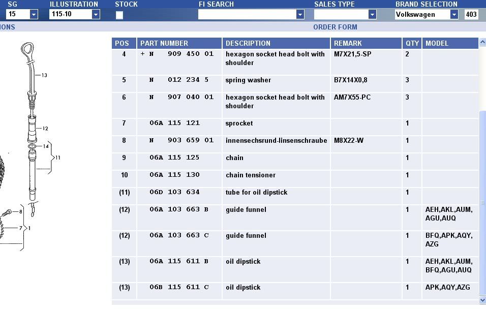 Mk4 Golf Dipstick tube oring Volkswagen Mark IV Forum