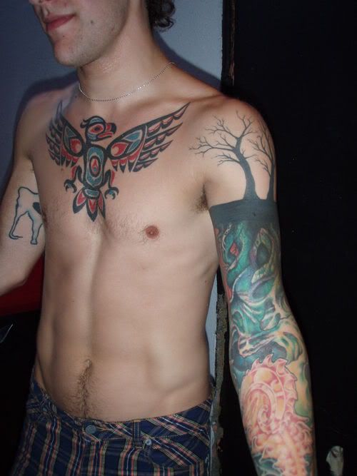 Frank#39;s lower elly tattoo!