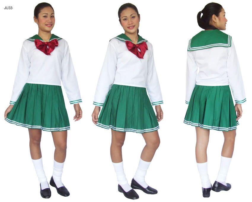 Japanische Cosplay Schuluniform