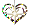 glitter heart