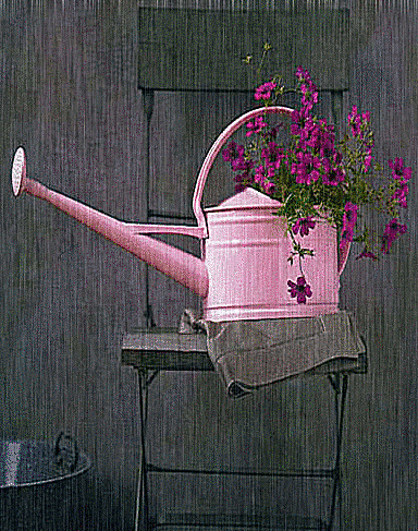 rain gif flowers Pictures, Images and Photos