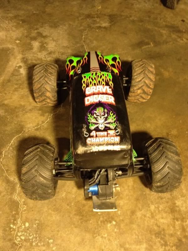 Grave Digger build up from parts