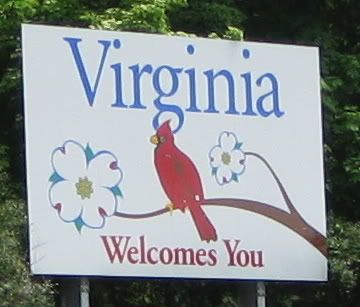 Virginia State Sign Pictures, Images and Photos