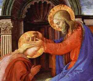 Jesus crowning Mary