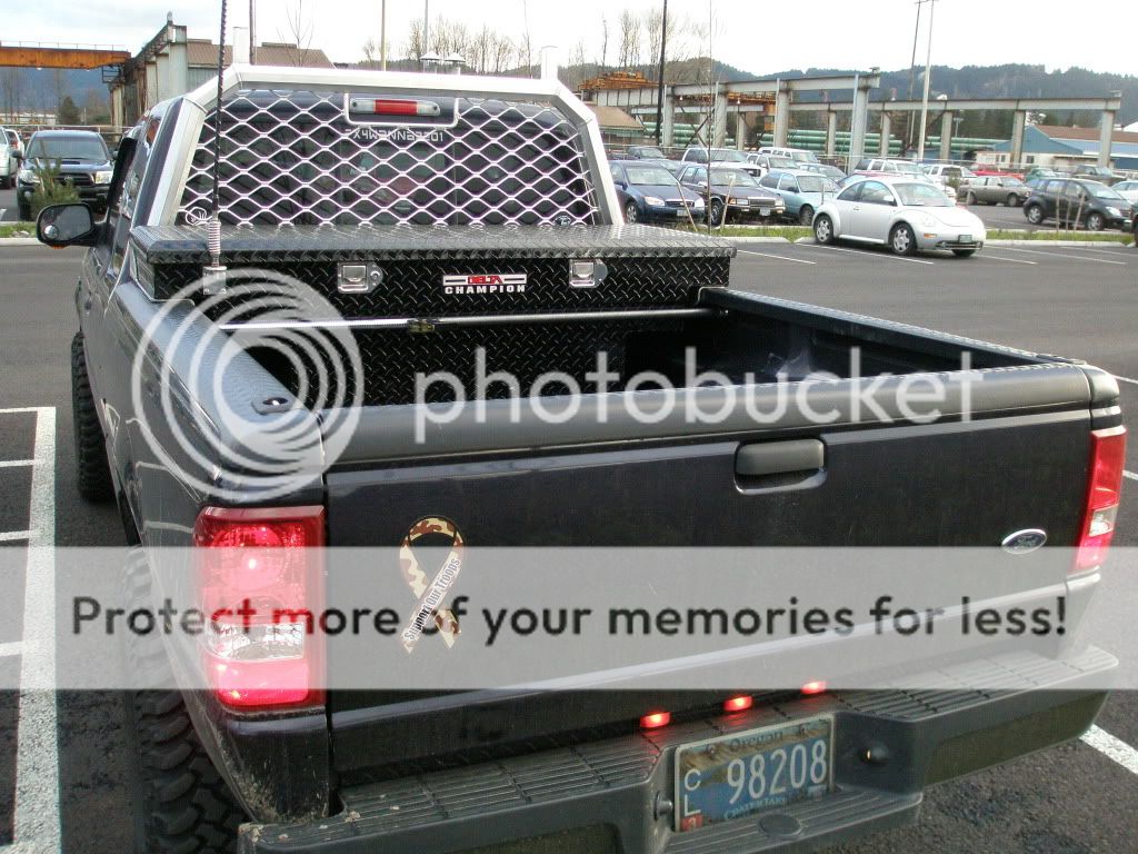 Ford ranger black diamond plate bed caps #9