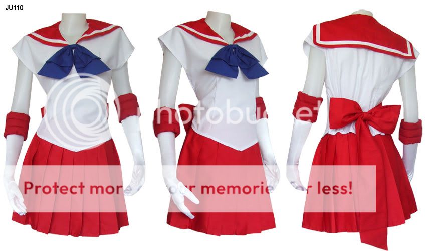 sailor mars cosplay kostüm japanische schuluniform  