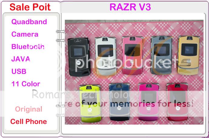 Original RAZR V3   (AT&T) Cellular Phone Unlocked phone  
