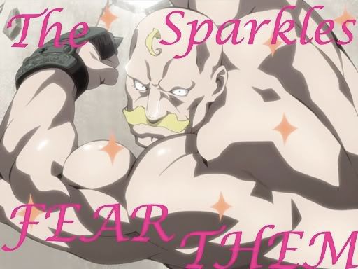 Sparkles, fear them